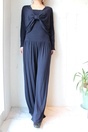 DOUBLE STANDARD　CLOTHING（ダブルスタンダードクロージング）REAL RAYON SPANリボンボレロ/   3802031 /ネイビー【送料無料】画像